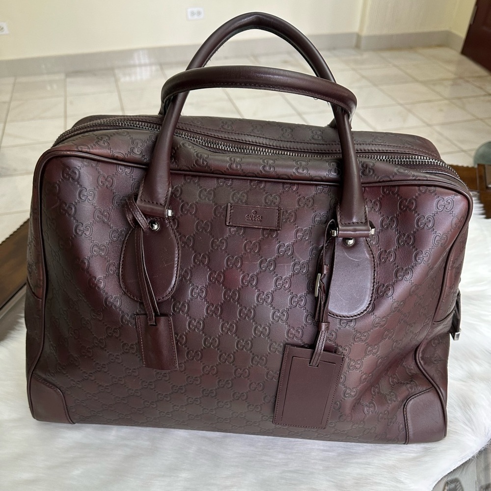 Stunning Brown Leather Men's Bag